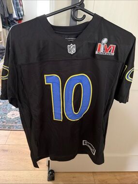 NFL Kids Black Jersey with Blue and Yellow Number 10